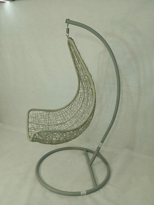 Technorattanowy fotel wiszący ogrodowy różne kolory