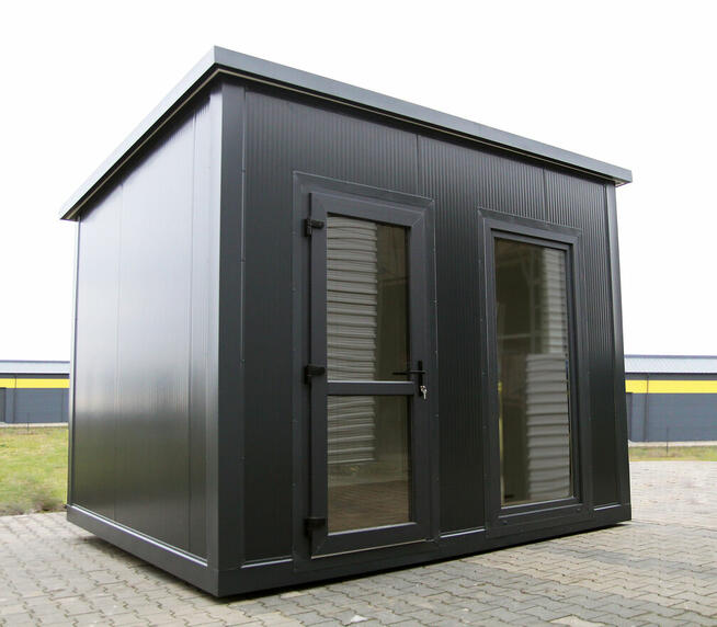 Kontener biurowy stróżowka kontenery socjalne budowlane