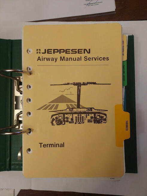 Mapy lotnicze Europy -Jeppesena