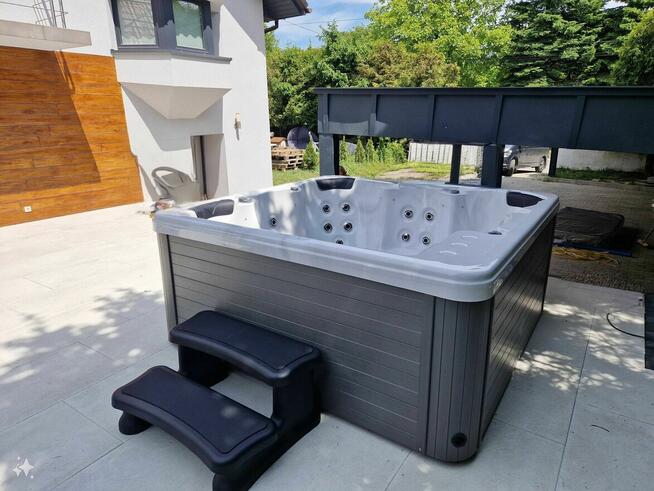 Jacuzzi ogrodowe SPA Balboa 220x220 cm Akryl