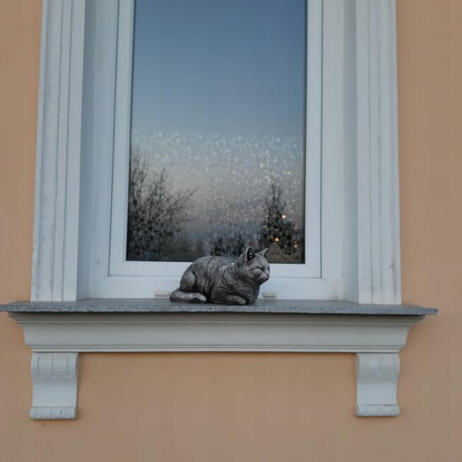 Figurka kota Kot gipsowy dekoracja ogrodowa