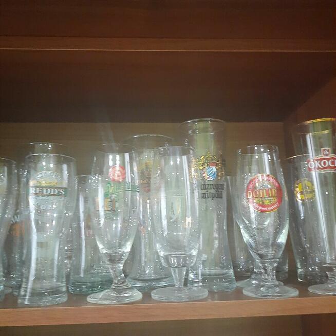Sprzedam dużą ilość szklanek i kufli do piwa ZAWIERCIE