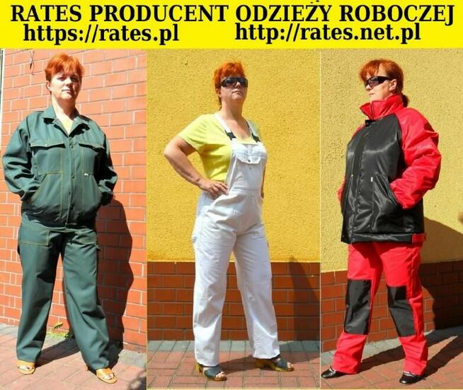 Odzież robocza Firmy Rates.pl zaopatrzenie hurtowniBHP