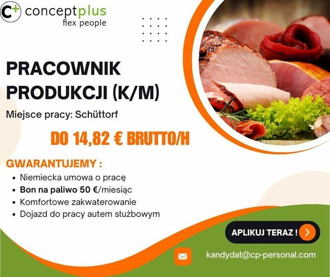 Pracownik produkcji / pakowacz (k/m) - Niemcy