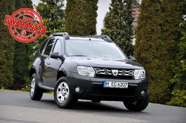 Dacia Duster 1.2i(125KM)*116tyś.km*Kolorowa Navi*Welur*Parktronik*Tempomat*ASO