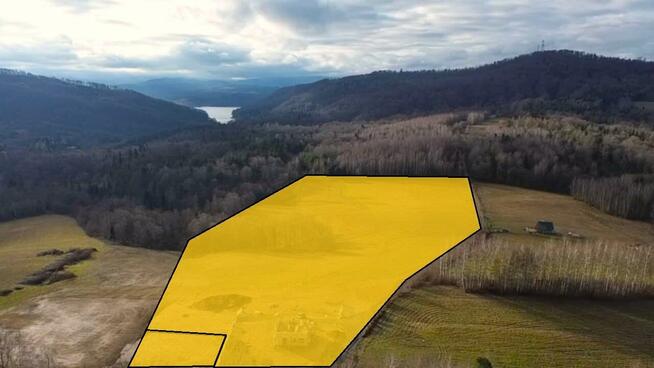 Działka siedliskowa Teleśnica Oszwarowa gm. Ustrzyki Dolne