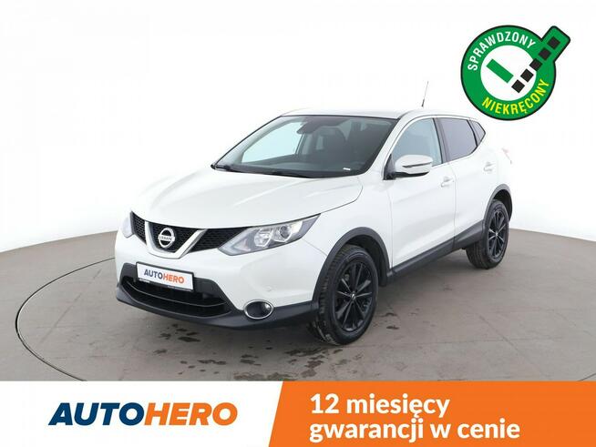 Nissan Qashqai 4x4, navi, klima auto, grzane fotele, kamera i czujniki parkowania