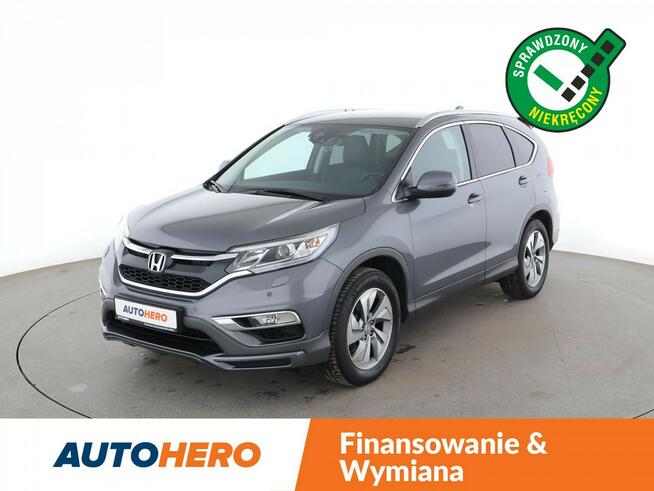 Honda CR-V 4WD, Kamera cofania, podgrzewane fotele, PDC