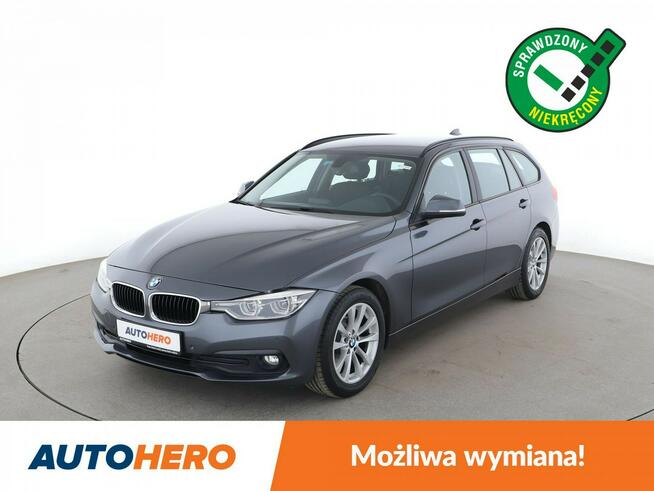 BMW Seria 3 2.0d Automat Klimatronik Navi GrzaneFotele Aktywny Tempomat Kamera LED