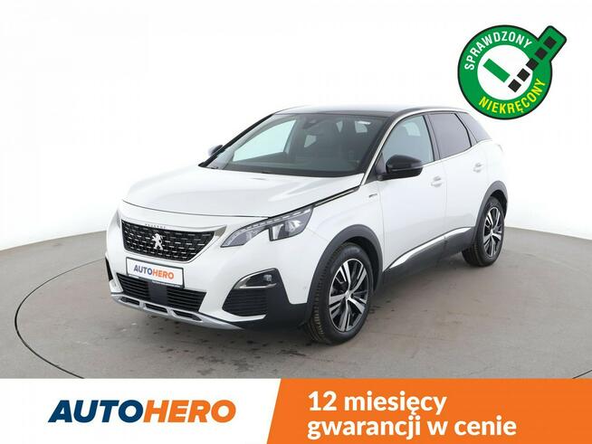 Peugeot 3008 GT Line, automat, full LED, półskóra, navi, virtual cocpit, kamera i c