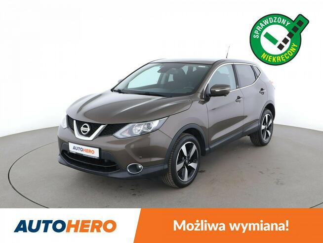 Nissan Qashqai kamera cofania + czujniki, grzane fotele, klima auto, navi, bluetooth