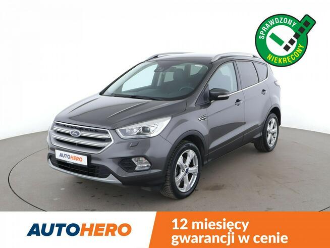 Ford Kuga Titanium navi PDC półskóra grzane fotele Bluetooth tempomat