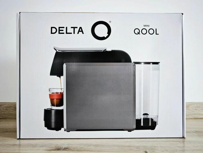 Zestaw Ekspres kapsułkowy Delta Qool Mini + kapsułki 10szt