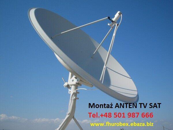 Anteny TV SAT:montaż serwis naprawa#Polkowice