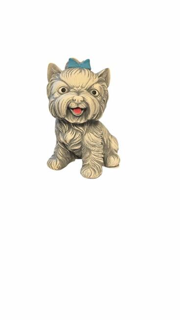 Figurka pieska Piesek z gipsu York