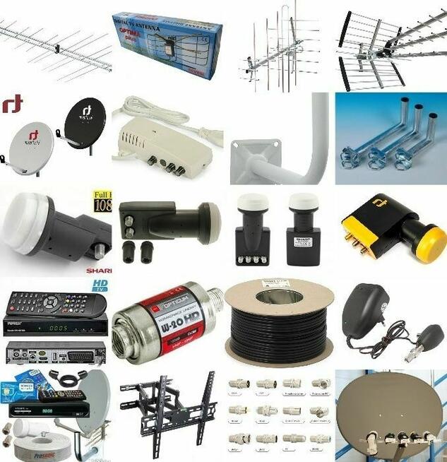 Montaż, naprawa, ustawianie anten Tv Sat;SERWIS #