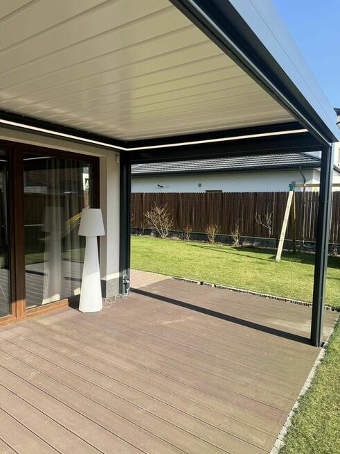 Pergola aluminiowa SUNBREAKER 400 wodoszczelna montaż