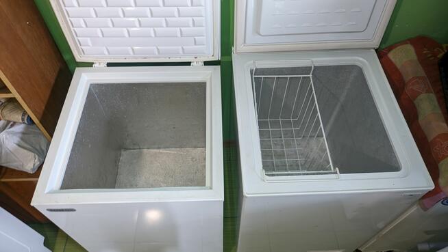 Zamrażarki - SKRZYNIOWE - różne wielkości/pojemności/gwar.