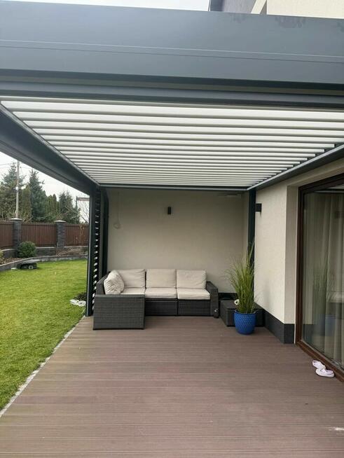 Pergola aluminiowa SUNBREAKER 400 wodoszczelna montaż