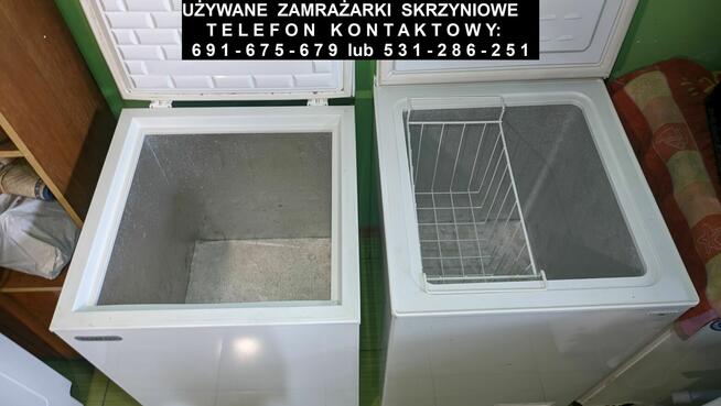 Zamrażarki - SKRZYNIOWE - różne wielkości/pojemności/gwar.