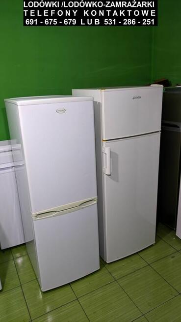 Lodówko-zamrażarki / lodówki - gwarancja/różne wysokości