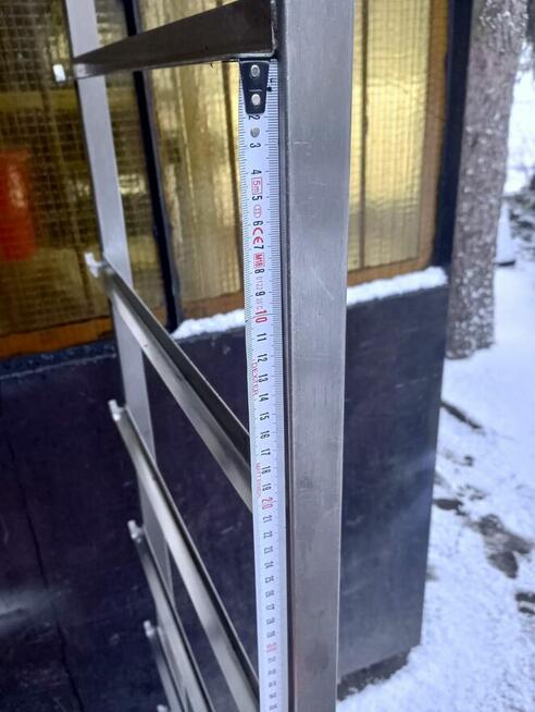 Wózek transportowy stal na kółkach 40x173 wózki gastronomicz