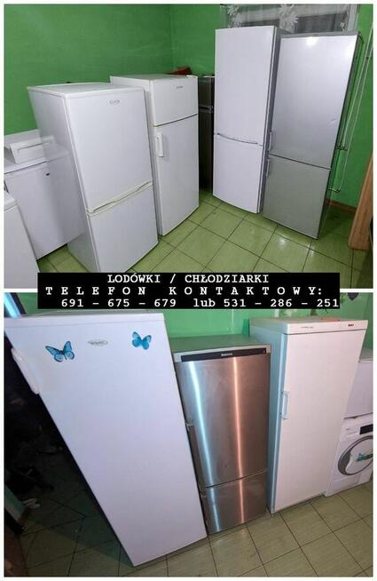 Lodówko-zamrażarki / lodówki - gwarancja/różne wysokości