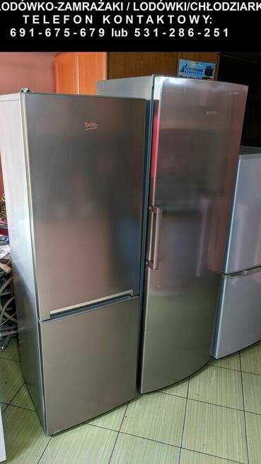 Lodówko-zamrażarki / lodówki - gwarancja/różne wysokości