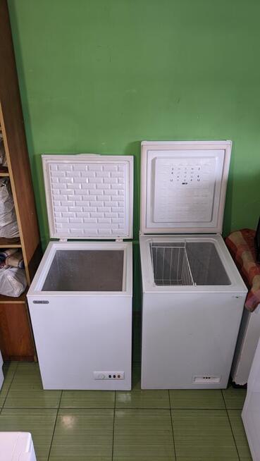 Zamrażarki - SKRZYNIOWE - różne wielkości/pojemności/gwar.