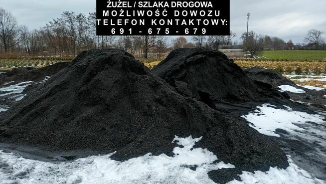 Żużel / szlaka drogowa - możliwy transport
