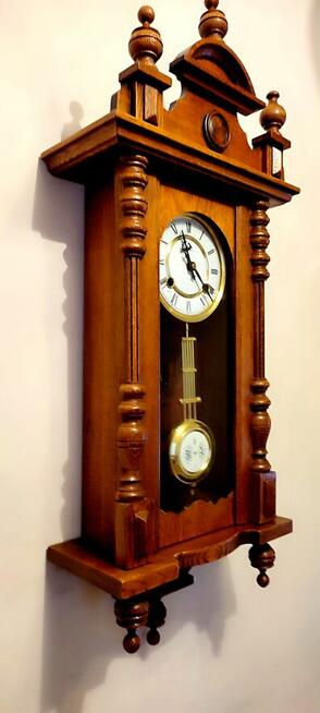 Zegar wiszący niemiecki 100% sprawny