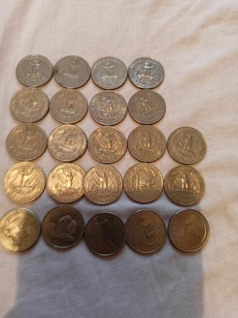 Monety quarted dolar 32 sztuki 506 354 060/