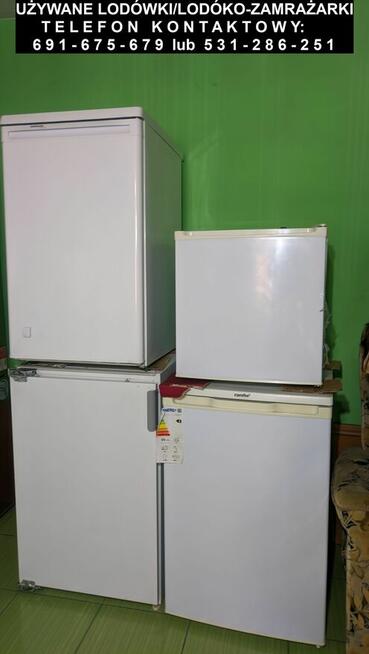Lodówko-zamrażarki / lodówki - gwarancja/różne wysokości