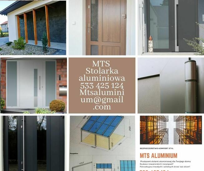 Pergole okna drzwi Alu drzwi p.poż witryny aluminiowe produc