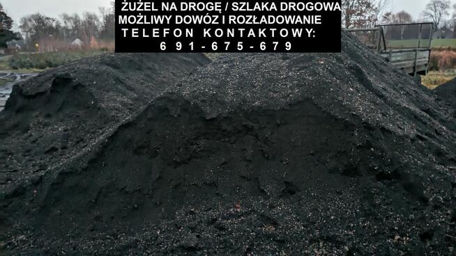 Żużel / szlaka drogowa - możliwy transport