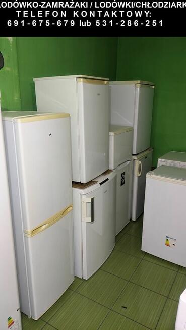 Lodówko-zamrażarki / lodówki - gwarancja/różne wysokości