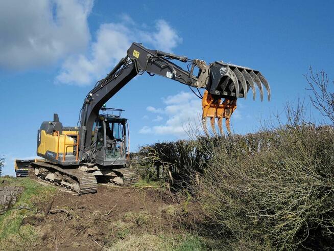 Chwytak do koparki MDE Scorpion S1100 12,0-18 ton