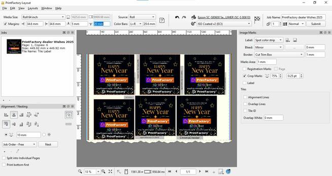 PrintFactory licencja 1mc 1month licence Epson SC-P6500D