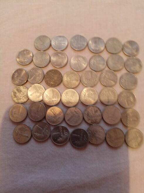 Monety 1 grosz 44 sztuki 1 moneta 2 grosze 506354060