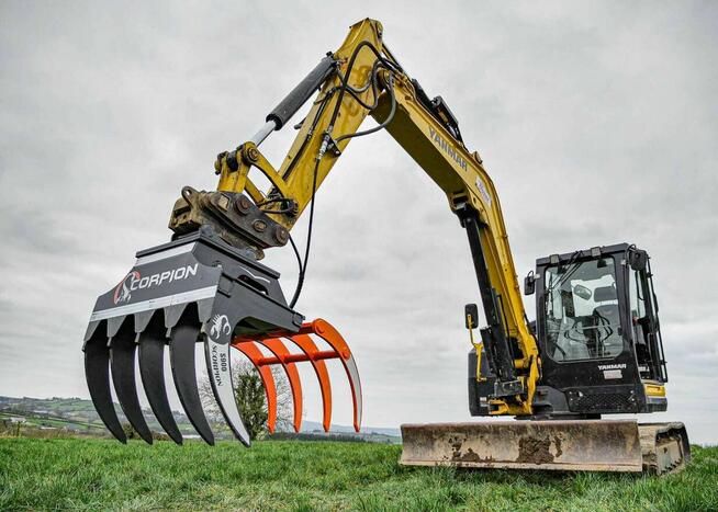 Chwytak do koparki MDE Scorpion S900 8-10 ton