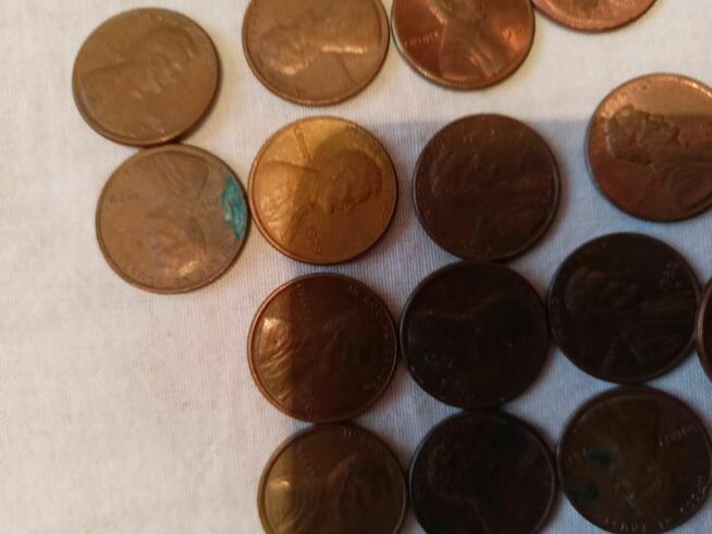 Monety 1 cent 62 sztuk 506 354 060