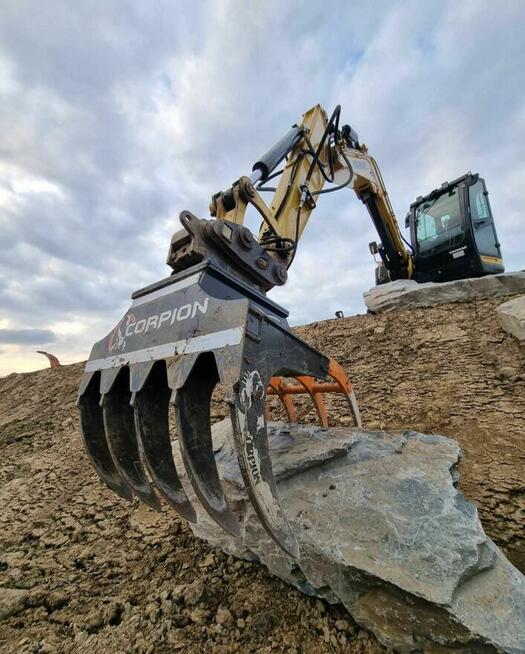 Chwytak do koparki MDE Scorpion S900 8-10 ton