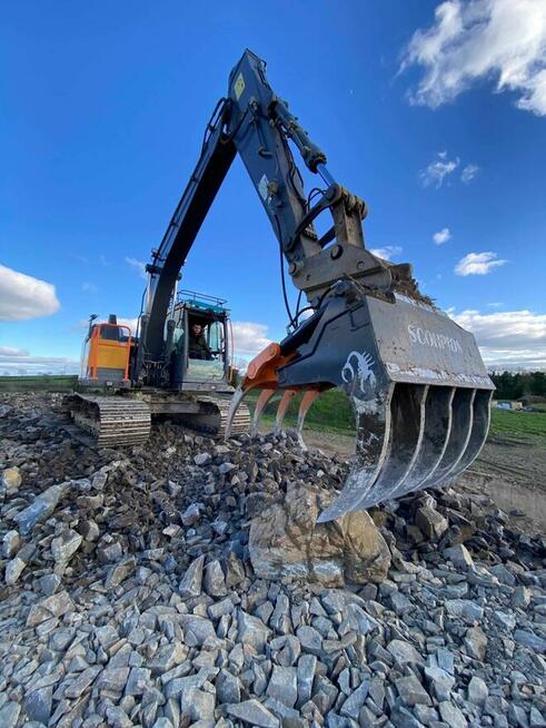 Chwytak do koparki MDE Scorpion S1100 12,0-18 ton