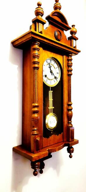 Zegar wiszący niemiecki 100% sprawny