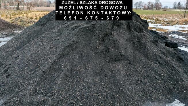 Żużel / szlaka drogowa - możliwy transport