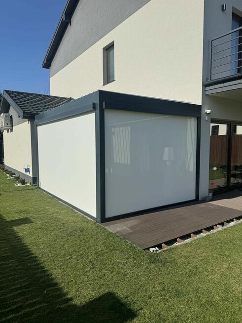 Pergola aluminiowa SUNBREAKER 400 wodoszczelna montaż
