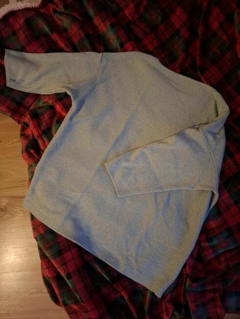 Seledynowy sweter z wiskozy rozm. L /40
