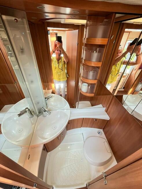 Hobby 495UL EXCELLENT/klimatyzacja/TV/Markiza/1300kg DMC/