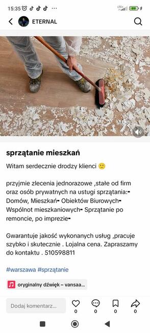 SPRZĄTANIE MIESZKAŃ