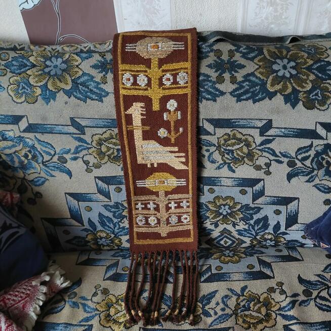 Kilim z cepeli zakopane pawie pióro